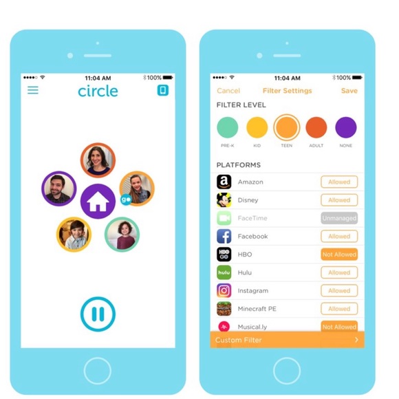 New Circle Home With Disney Parental Control WiFi First Gen Smart Family Device - Picture 15 of 16